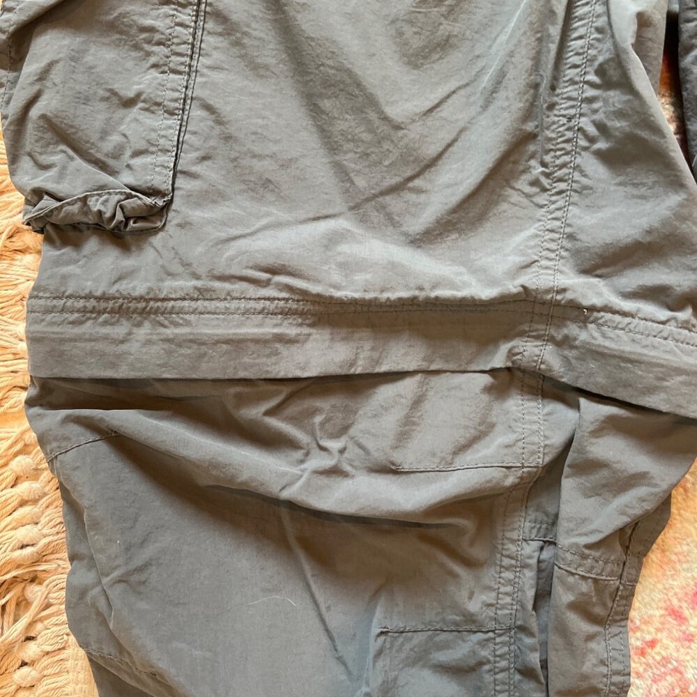 REI nylon convertible shorts pants MEN 34L GRAY - Picture 4 of 6